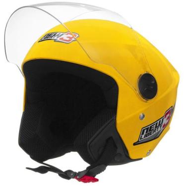 Imagem de Capacete Moto Aberto Pro Tork New Liberty 3, AMARELO, 56