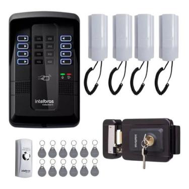 Imagem de Kit Porteiro Collective 8 Intelbras C/ 4 Pontos E 12 Tags