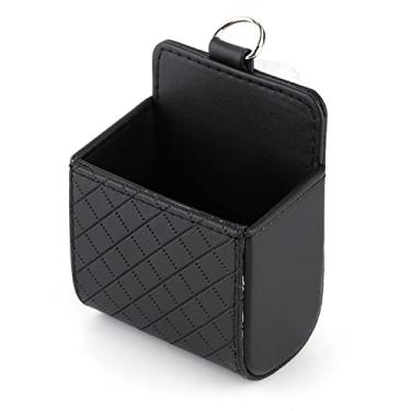 Imagem de YOUTHINK Organizador de Automóveis Compactos Porta -bolsa de Armazenamento para o Serviço de Ar para Ventilação Fácil de Instalar Preto para Telefones Celulares, Cigarros, Copos, Canetas Adequadas