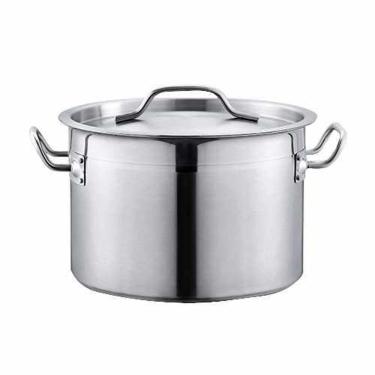 Imagem de Caçarola Inox N° 40 Fundo Triplo 31,6 Litros GP663 - GP Inox