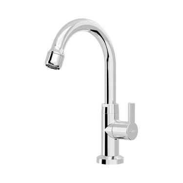 Imagem de Torneira Lavatório Confort Cromado 1/2 Com Redutor De Vazão - Blukit