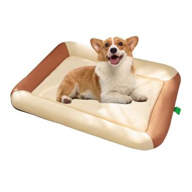 Imagem de Cama Lavável à Prova D'água para Cães,Tapete Lavável Para Cães | Almofada Macia Respirável Para Carro, Quarto De E Com Alta Resiliência