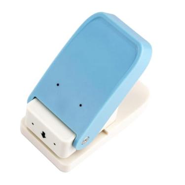 Imagem de UGPLM Colar cartão perfurador ferramenta brinco cartão perfurador manual prático perfurador de papel para fazer cartões jóias embalagem crianças, estilo a