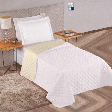 Imagem de Cobre Leito D.Face 1 Porta Branco Solteiro - CASA DONA