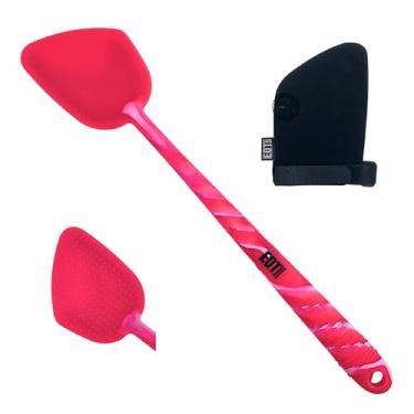 Imagem de Aplicador de loção dobrável para costas e corpo (luva de microfibra incluída) - protetor solar, autobronzeador, medicamentos, aplicador de loção corporal para as costas