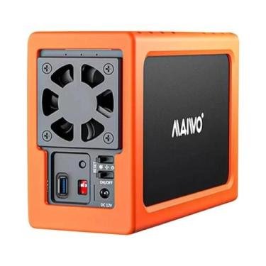 Imagem de Gabinete de Armazenamento SATA RAID para HDDs de 3,5 Polegadas - Baia 