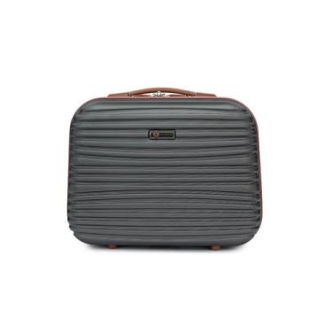 Imagem de Frasqueira De Viagem Necessaire Abs Rígido Maleta De Mãos - SWISSPORT