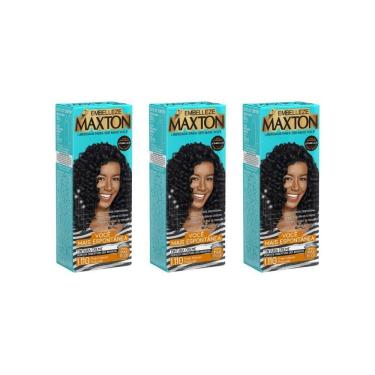 Imagem de Coloraçao Maxton 1.110 Preto Intenso-Kit C/3Un