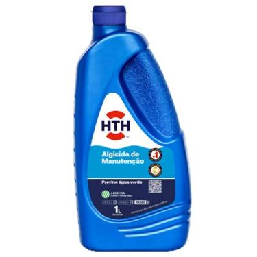 Imagem de HTH Algicida Manutenção 1L Proteção Contra Algas e Água Verde Piscina