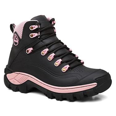 Imagem de Bota Adventure Feminina Para Trilha Palmilha Gel N7 (Preto, BR, Adulto, Numérico, 36)