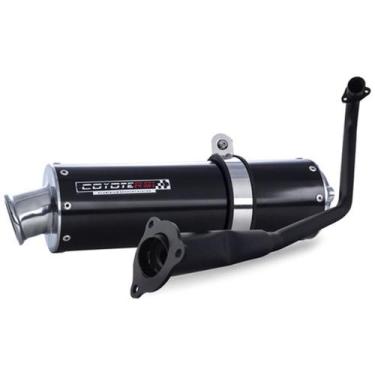 Imagem de Escape / Ponteira Coyote RS1 Aluminio Redondo - CB 300 F Twister - Hon