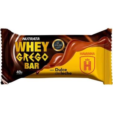 Imagem de Barra de Proteína Whey Grego Bar Sabor Doce de Leite Havanna 40G