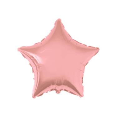 Imagem de Balão Estrela Metalizado 18 - PartiuFesta, Rose Gold Metalico