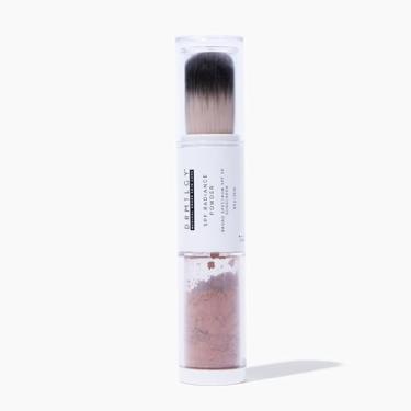 Imagem de DRMTLGY SPF Radiance Powder Deep – Protetor solar mineral em pó FPS 30, absorvente de óleo, pó de fixação de cor transparente, proteção UV de amplo espectro, vegano, não nano, 6,5 g