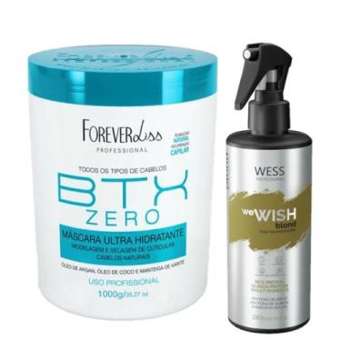 Imagem de Forever Botox Zero 1Kg + Wess We Wish Blond 260ml - FOREVER/WESS