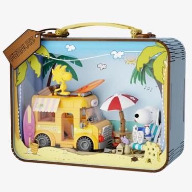Imagem de PAN TASY Pantasy Peanuts Figure Construction Set, Travel Suitcase (86910)