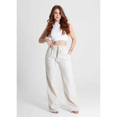 Imagem de Calça Linho Sawary Wide Leg - 280460