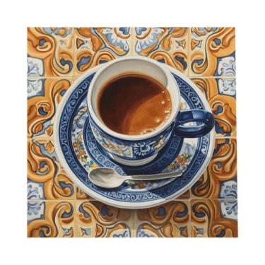 Imagem de Pôster De Arte Em Canvas De Café Espresso Latte Cappuccino Para Decora