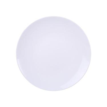 Imagem de Prato Raso Tramontina Paula Em Porcelana Branca 25cm