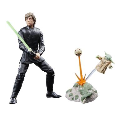 Imagem de Bonecos de ação STAR WARS The Black Series Luke & Grogu 15cm