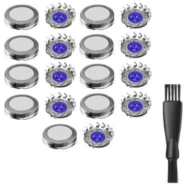 Imagem de Cabeças de barbear de substituição HQ56 para HQ3 HQ4 HQ55 HQ56 HQ6, cabeça de barbear de substituição compatível com barbeadores elétricos Philips Norelco HQ300 HQ442 HQ916 HS190 HQ6990, 9 peças