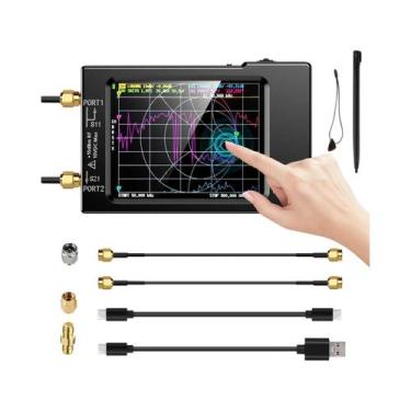 Imagem de Analisador De Antena De Rede Vetorial NanoVNA-H 10KHz-1.5GHz Com Slot 