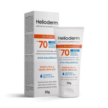 Imagem de Protetor Solar Helioderm Facial Sem Cor FPS 70 50g - Kley Hertz