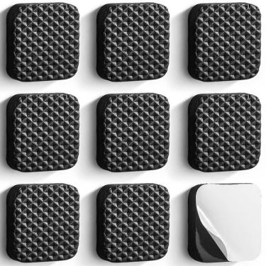 Imagem de Protetor Adesivo em EVA Quadrado 3 x 3 cm 9 Unidades - PR2112 - PINCÉIS ATLAS