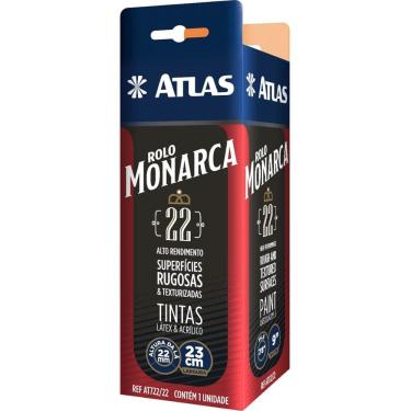 Imagem de Rolo de 23cm Monarca Rendeplus 22mm de Altura da Lã - AT722/22 - PINCÉIS ATLAS