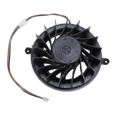 Imagem de Asixxsix Ventilador de refrigeração interno de 12 V, 1,67 A, 3 pinos e 17 folhas, kit de peças de reparo para console de jogos G10C12MS1AH-56J14 para CECH 20, 21, 25