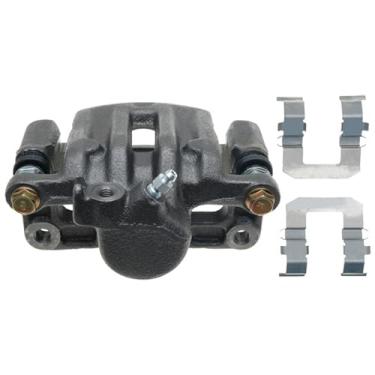 Imagem de ACDelco Conjunto profissional de pinça de freio a disco do lado do passageiro traseiro 18FR2555N (pronto para fricção, não revestido)