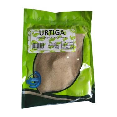 Imagem de Chá Urtiga Dioica em Pó, Verde, Alimento Natural, 50g, Validade até 08/2028