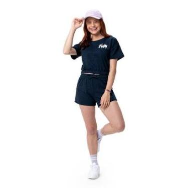 Imagem de Conjunto Infantil Manga Curta Menina Malwee Ref. 97431-Feminino