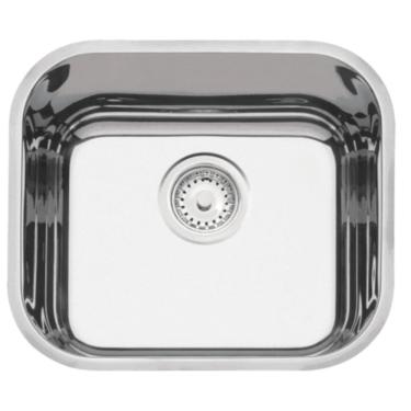Imagem de Cuba de Embutir Lavínia 40 bl em Aço Inox com 40x34cm Polido - 94050407 - TRAMONTINA