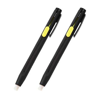 Imagem de RiToEasysports Caneta de Empate Em Couro Com Recarga para Costura e Bordado, Canetas de Escrita Suave de 2pcs para Marcação e Alfaiataria de Tecido