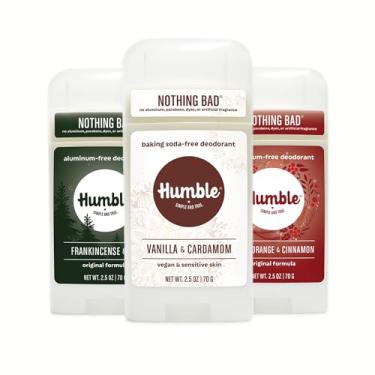 Imagem de Humble Brands, Inc, Humble Brands Holiday Scents Pacote com 3 (laranja doce e canela, olíbano e abeto, vegano/baunilha sensível e cardamomo)