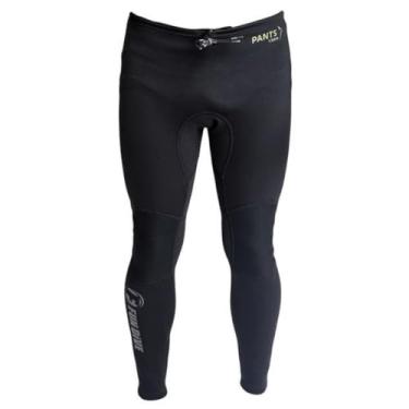 Imagem de Fun Dive Calça de Neoprene 1,5mm, Preta, Design Anatômico, Proteção Térmica para Esportes Aquáticos, Surf, Stand Up Paddle, Mergulho Recreativo (Preto, S)