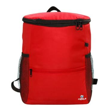 Imagem de Mochila Térmica Grande Isolamento Cooler Compartimentos Separados Design Ergonômico Praia Parque Passeio Pesca