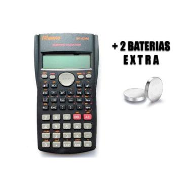 Imagem de Calculadora Cientifica 240 Funcoes Com Capa Benko