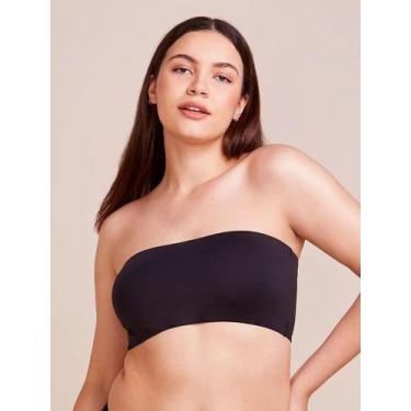 Imagem de Sutiã Top Faixa Com Bojo Removível Em Microfibra HOPE Lingerie - Ref. 
