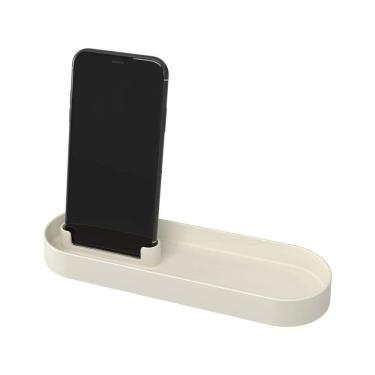 Imagem de Bandeja Banheiro Coza Porta Celular Serene - Bege