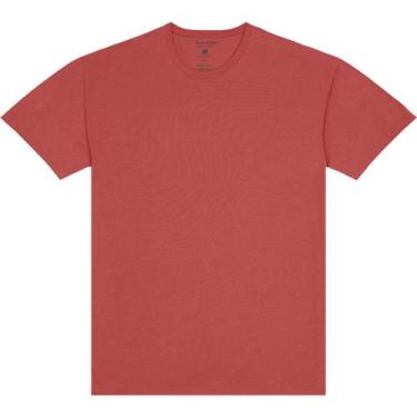 Imagem de Camiseta Básica Masculina Malwee Ref. 04423, Goiaba 70208, G