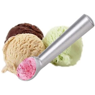 Imagem de Colher Para Sorvete Para Servir Alumínio Profissional Kehome