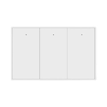 Imagem de Interruptor De Luz De Parede Zemismart Zigbee Preto Sem Neutro 1 2 3 G