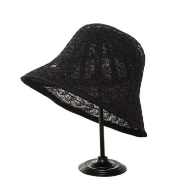 Imagem de Chapéu Palha Dupla Face Aba Larga Praia Sol Proteção Solar - Modas Fag