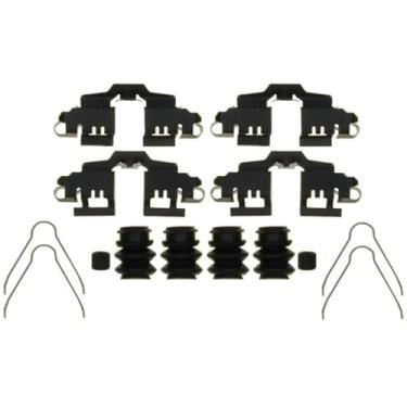 Imagem de ACDelco Gold 18H1236 (19307007) Kit de parafusos de pinça de freio a disco traseiro com clipes, molas, vedações e buchas