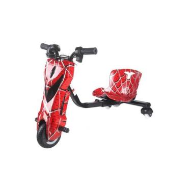 Imagem de Triciclo Elétrico Drift Turbo Twister 36V Luz de LED Bluetooth Suporta