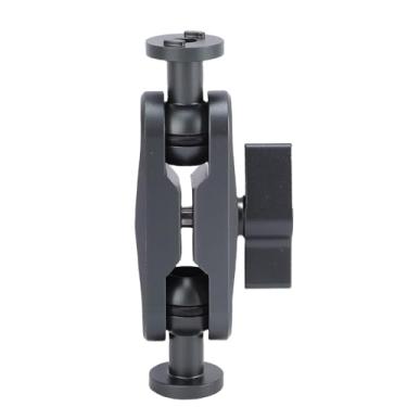 Imagem de EBTOOLS Braço Mágico Com Duas Cabeças Esféricas De 17 Mm, Braço Articulado Anti-Torção, Com Braçadeira De Liberação Rápida, Parafuso De 1/4 Polegada, Plugue Para Sapata Fria