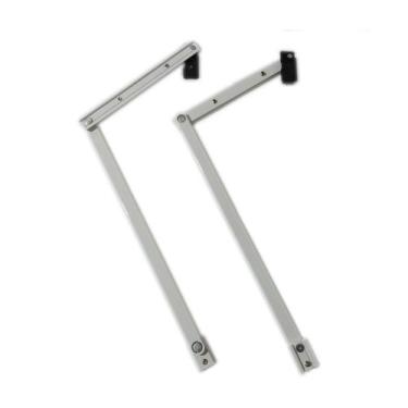 Imagem de BRA-702 - Braço articulado para janela maxim-ar Suprema - Branco - alu