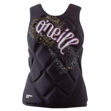 Imagem de O'Neill Wetsuits Colete feminino composto de pedras (preto/festival, 10)